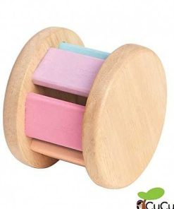 Beb S PlanToys | Plantoys - Sonajero De Madera, Dise O Roller Pastel