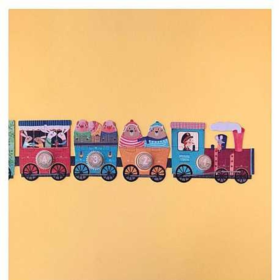 Juguetes Londji | Londji - My Little Train, 3 Puzzles De 10 Piezas