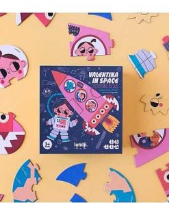 Juguetes Londji | Londji - Valentina In Space, Puzzle Evolutivo De 10 Piezas