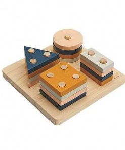 Juguetes PlanToys | Plantoys - Figuras Geom Tricas, Juguete Educativo