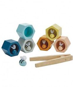 Juguetes PlanToys | Plantoys - Colmena De Abejas De Madera, Modelo Orchard