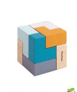 Juguetes PlanToys | Plantoys - Lata De Cubo En 3D, Puzzle De Madera