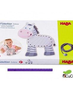 Juguetes Haba | Haba - Juego Para Ensartar, Dise O Cebra