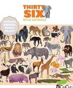 Juguetes Crocodile Creek | Crocodile Creek - Thirty Six Animales Salvajes, 100 Pz