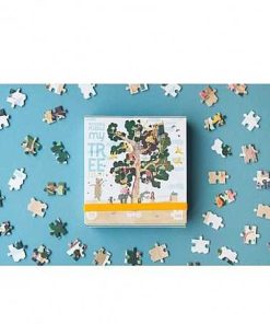 Juguetes Londji | Londji - Pocket My Tree, Puzzle Silueta Y Reversible De 100 Piezas