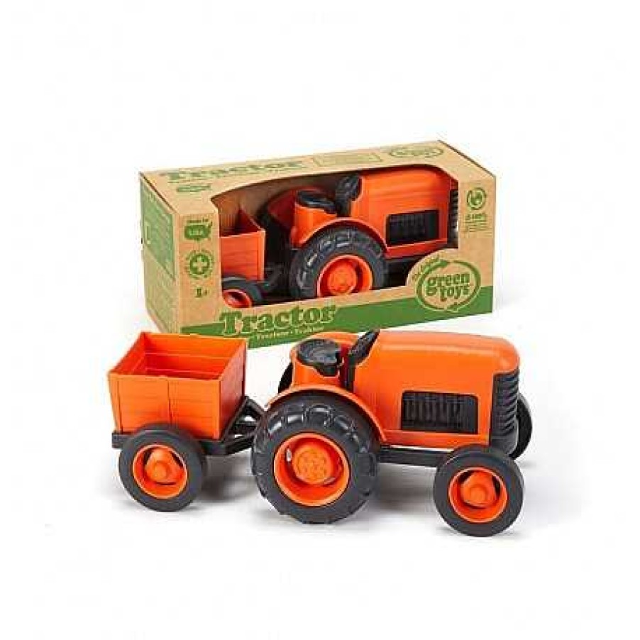 Juguetes Greentoys | Greentoys - Tractor, Juguete Ecol Gico De Pl Stico Reciclado