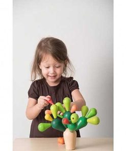 Juguetes PlanToys | Plantoys - Juego Apilable Y De Equilibrio, Dise O Cactus