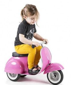 Juguetes Ambosstoys | Ambosstoys - Moto Scooter Vespa Primo Classic Rosa