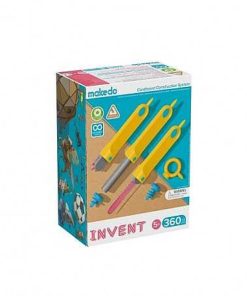 Juguetes MakeDo | Makedo - Invent Kit, 360 Piezas