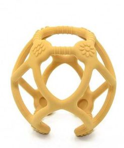 Beb S Miwis | Miwis - Mordedor Ocre De Silicona En Forma De Pelota