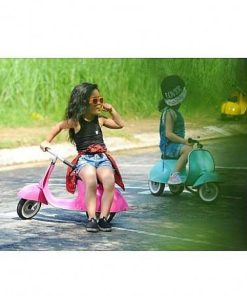 Juguetes Ambosstoys | Ambosstoys - Moto Scooter Vespa Primo Classic Rosa