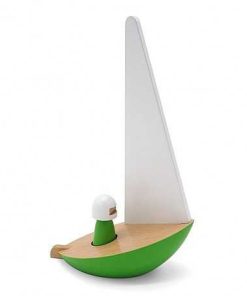 Juguetes Wodibow | Wodibow - Green Riders Sailboat - Cucutoys