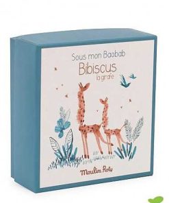 Beb S Moulin Roty | Moulin Roty - Doudou Portachupete Jirafa - Bajo Mi Baobab