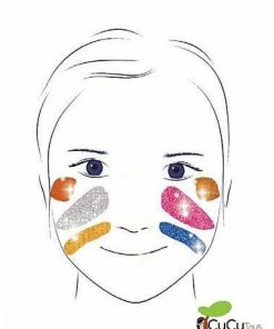 Juguetes Djeco | Djeco - Estuche De Maquillaje 6 Colores Efecto Metalizado