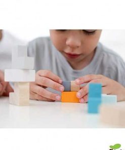 Juguetes PlanToys | Plantoys - Lata De Cubo En 3D, Puzzle De Madera