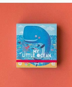 Juguetes Londji | Londji - My Little Ocean Pocket, Puzzle De Observaci N 24 Piezas