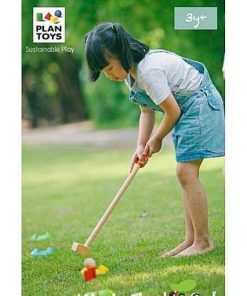 Juguetes PlanToys | Plantoys - Mini Golf De Madera, Juguete Ecol Gico