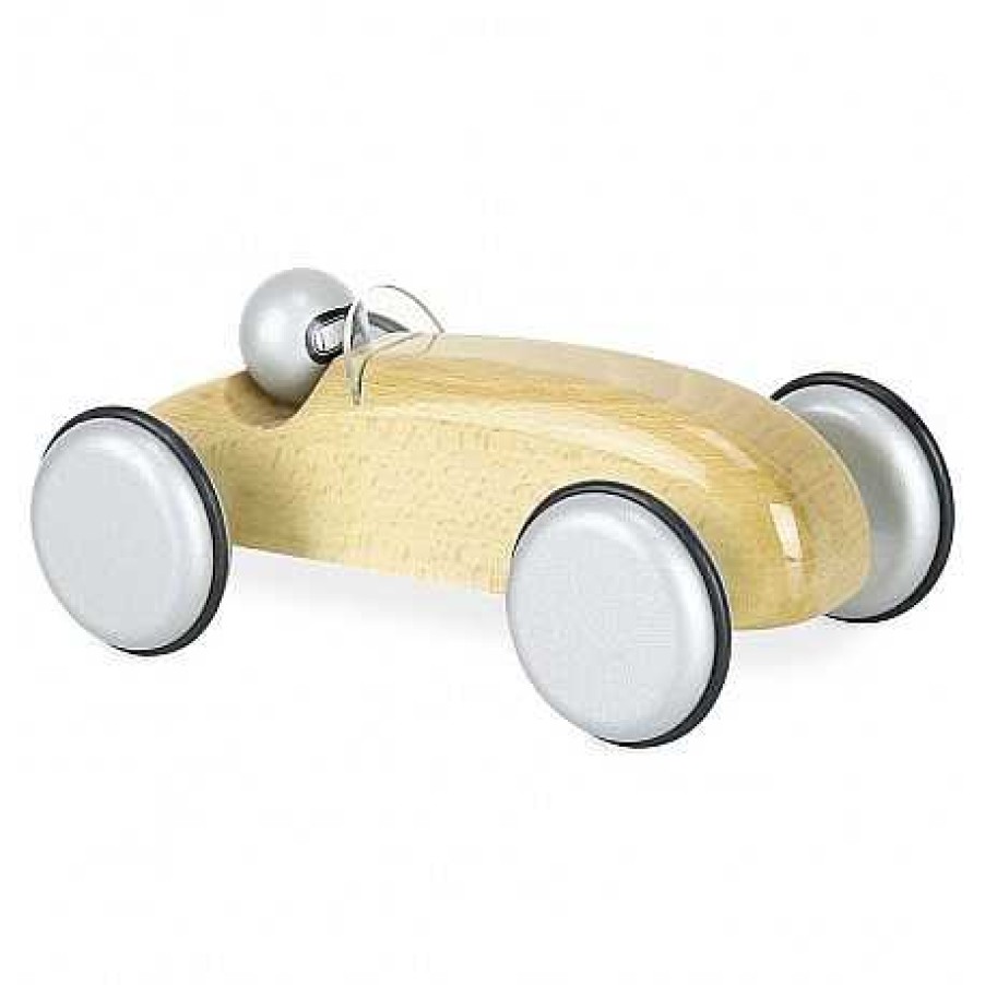 Juguetes Vilac | Vilac - Coche De Carreras Speedster Natural, Juguete De Madera