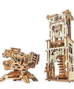 Juguetes UGears | Ugears - Balista Y Torre, Kit De Madera 3D