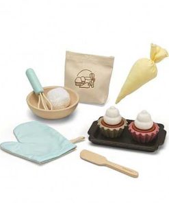 Juguetes PlanToys | Plantoys - Set De Cupcakes, Juguete De Madera