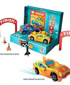 Juguetes Box Candiy | Box Candiy - Crea Tus Coches De Carreras Con Retrofricci N