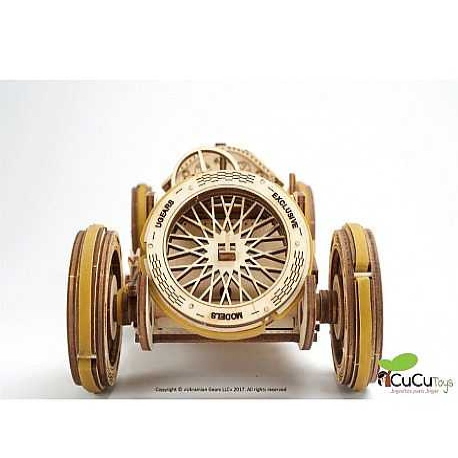 Juguetes UGears | Ugears - Coche Grand Prix U-9, Kit De Madera 3D