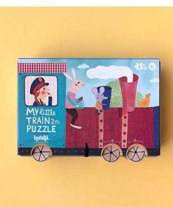 Juguetes Londji | Londji - My Little Train, 3 Puzzles De 10 Piezas