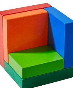 Juguetes Haba | Haba - Juego De Composici N 3D Cubo De Color