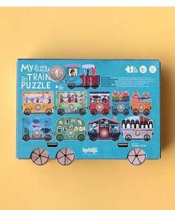 Juguetes Londji | Londji - My Little Train, 3 Puzzles De 10 Piezas