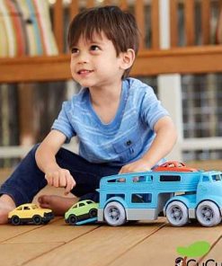 Juguetes Greentoys | Greentoys - Cami N Porta Coches, Juguete Ecol Gico