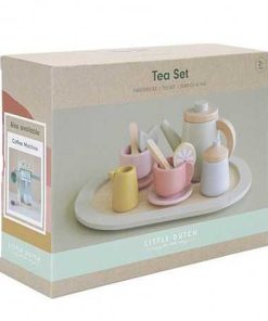 Juguetes Little Dutch | Little Dutch - Set De T De Madera Colores Pastel