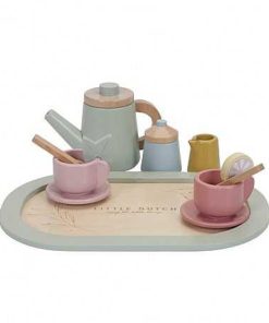 Juguetes Little Dutch | Little Dutch - Set De T De Madera Colores Pastel