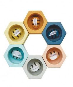 Juguetes PlanToys | Plantoys - Colmena De Abejas De Madera, Modelo Orchard