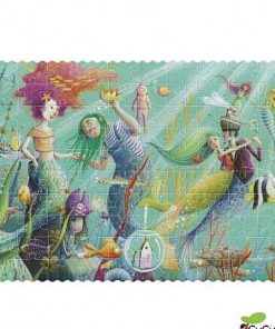 Juguetes Londji | Londji - Pocket My Mermaid, Puzzle 100 Piezas