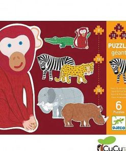 Beb S Djeco | Djeco - Henri Y Amigos, Puzzle Evolutivo 9-12-15 Piezas