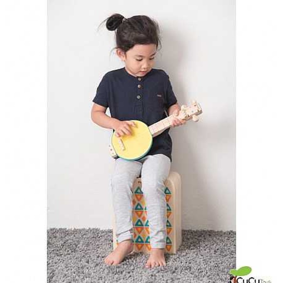 Juguetes PlanToys | Plantoys - Banjolele, Juguete De Madera Con Sonido