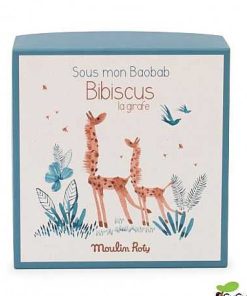 Beb S Moulin Roty | Moulin Roty - Doudou Portachupete Jirafa - Bajo Mi Baobab