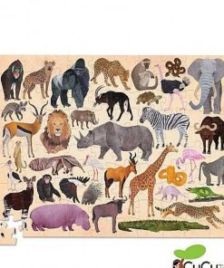 Juguetes Crocodile Creek | Crocodile Creek - Thirty Six Animales Salvajes, 100 Pz