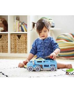 Juguetes Greentoys | Greentoys - Cami N Porta Coches, Juguete Ecol Gico