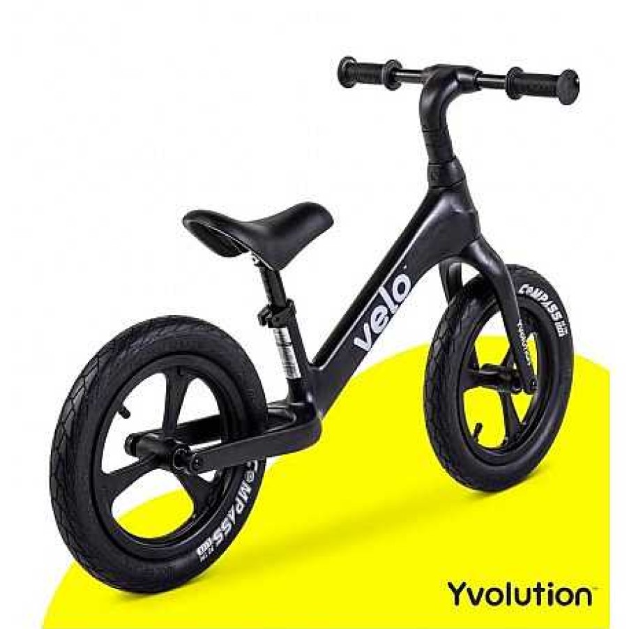 Juguetes Yvolution | Yvolution - Bici De Equilibrio Yvelo Pro Negro