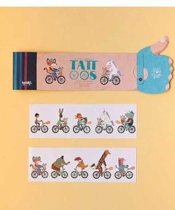 Juguetes Londji | Londji - Bikes Tattoos, 10 Calcoman As De Bicicletas