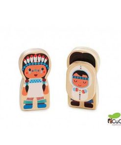 Juguetes Lilliputiens | Lilliputiens - Tipi De Indios