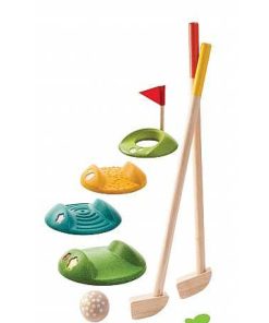 Juguetes PlanToys | Plantoys - Mini Golf De Madera, Juguete Ecol Gico