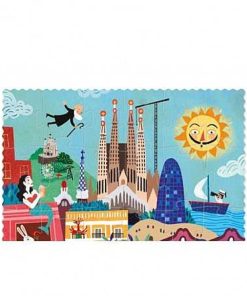 Juguetes Londji | Londji - Night & Day In Barcelona, Puzzle Reversible De 36 Piezas