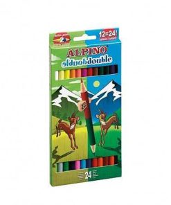 Juguetes Alpino | Alpino - Estuche 24 Colores - 12 L Pices Bicolores