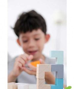 Juguetes PlanToys | Plantoys - Lata De Cubo En 3D, Puzzle De Madera