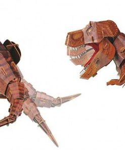 Juguetes Mieredu | Mieredu - T-Rex - Puzzle Articulado 3D