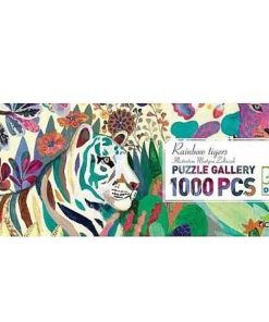 Juguetes Djeco | Djeco - Tigres Arcoiris, Puzzle De Galer A 1000 Pz