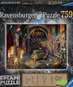 Juguetes Ravensburger | Ravensburger - En El Castillo Del Vampiro, Escape Puzzle