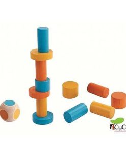 Juguetes PlanToys | Plantoys - Juego De Apilar En Lata